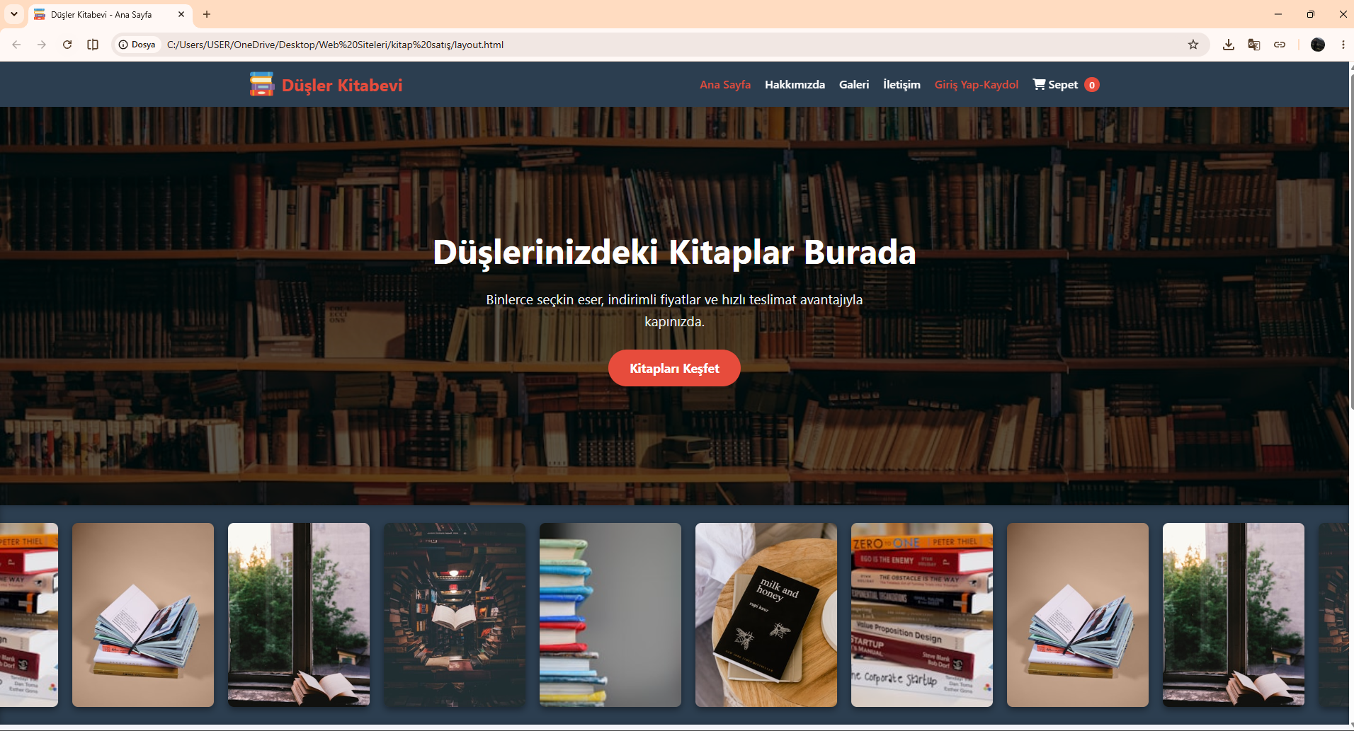 Düşler Kitabevi